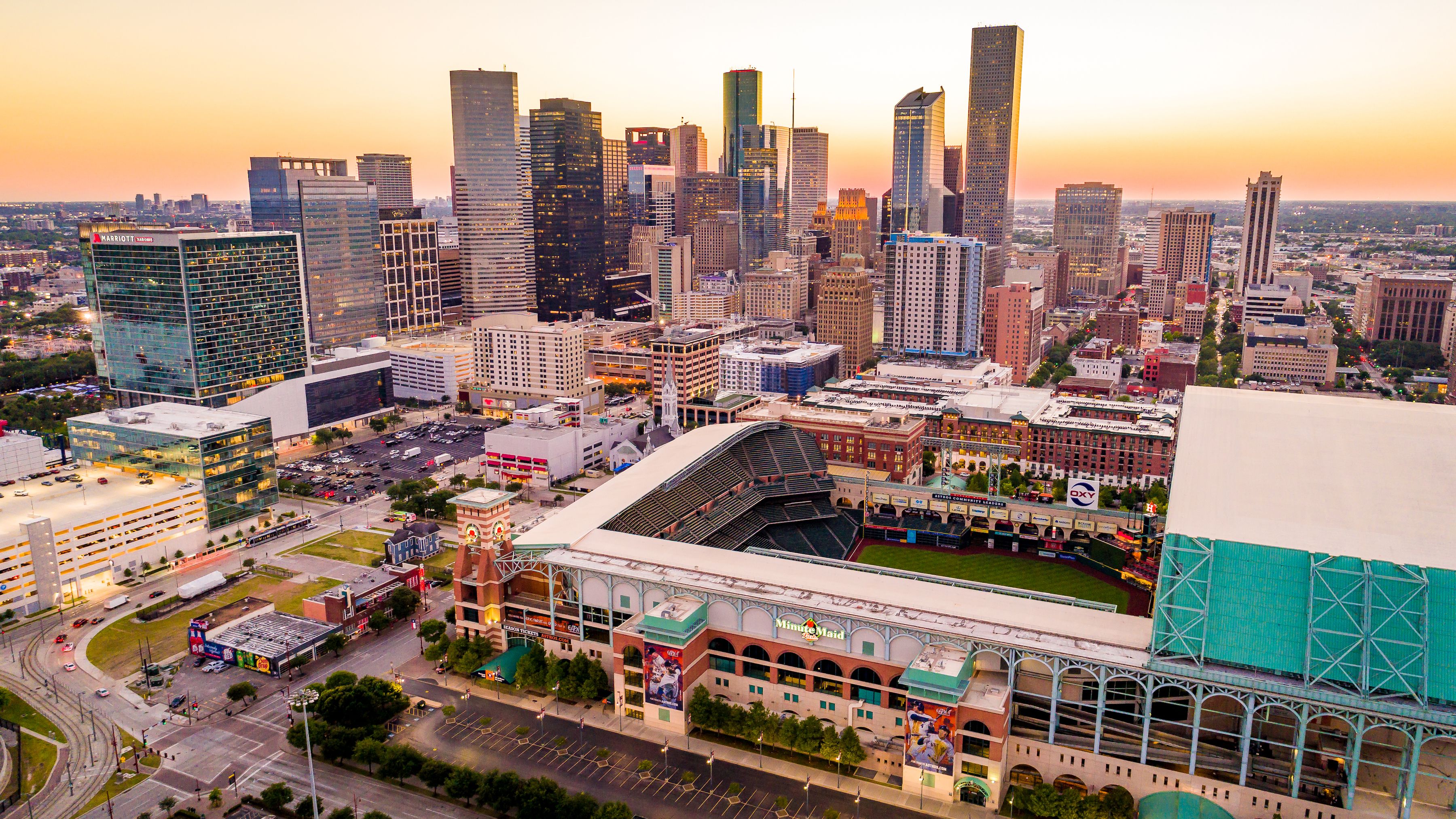 Astros stadium in Houston