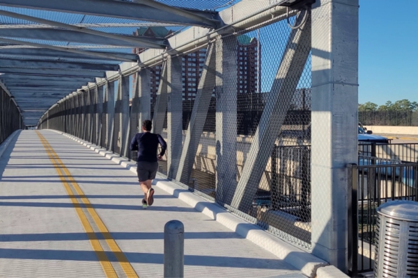 North Post Oak Road Pedestrian Bridge